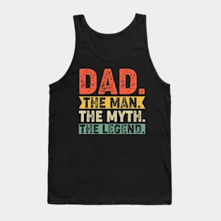 Dad The Myth Tank Top